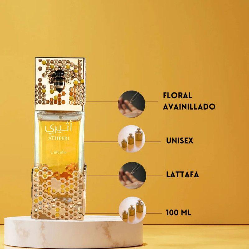 Perfume Unisex Lattafa Atheeri EDP 100 ML - Exquisito y Oriental con Notas Dulces-2