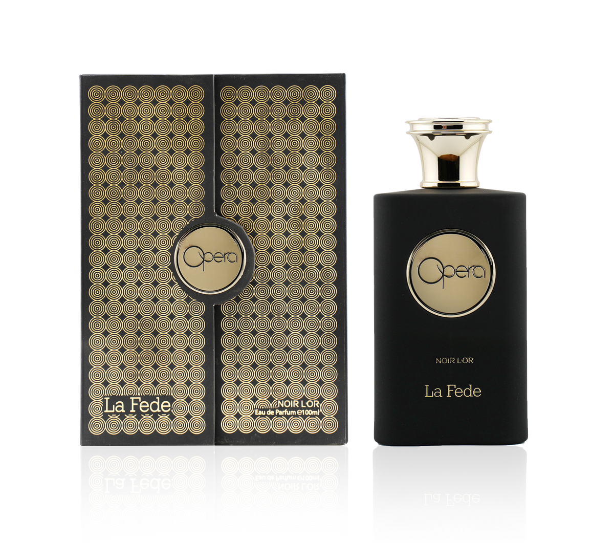 Perfume Khadlaj La Fede Opera Noir Lor Edp 100 Ml Mujer-0