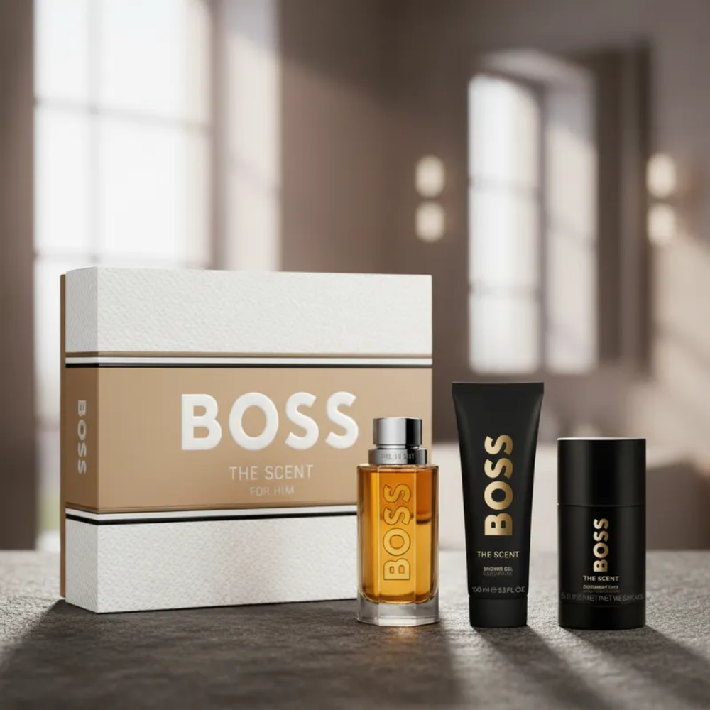 Boss The Scent Men Edt 100Ml + Sg 100Ml Deo Stick 75 Ml Set-1