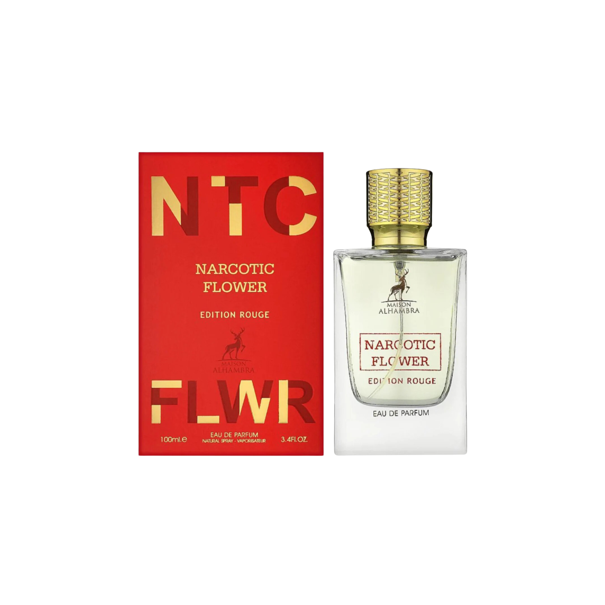 Perfume Alhambra Flower Addiction Edition Rouge Edp 100ml Mujer-0