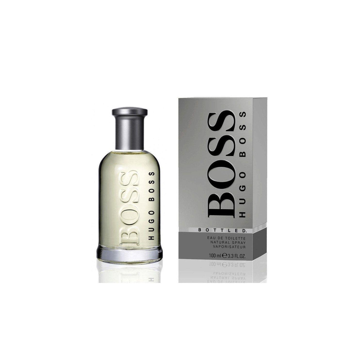 Perfume Boss Bottled Gris 100ml Edt Hombre-0