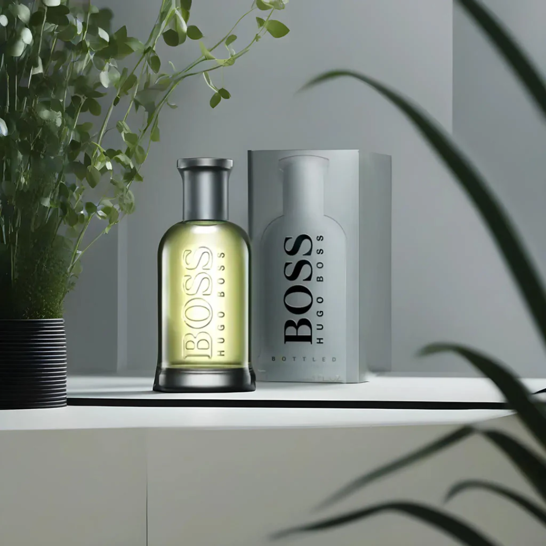 Perfume Boss Bottled Gris 100ml Edt Hombre-2