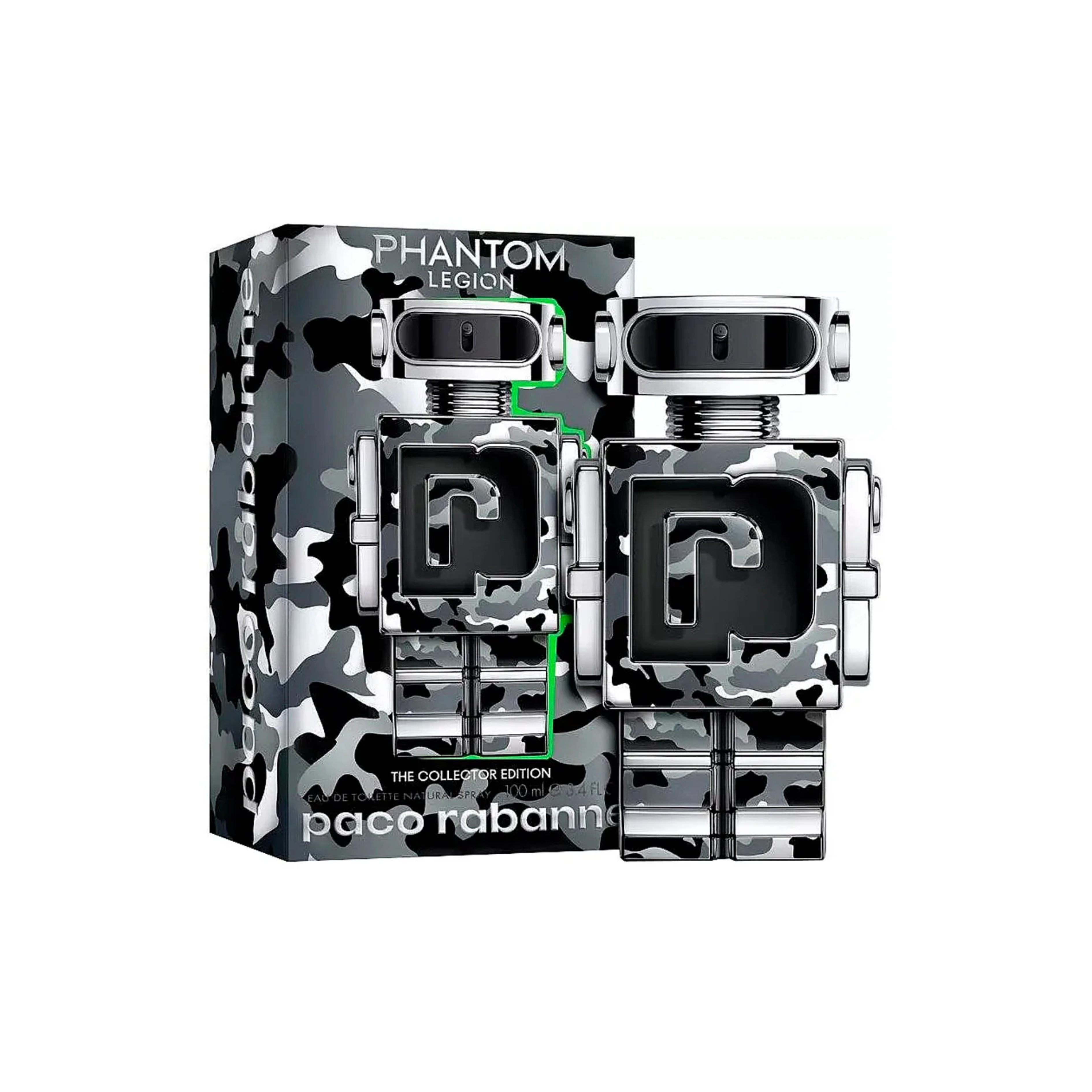 Paco Rabanne Phantom Collector Edt 100ml Hombre-0
