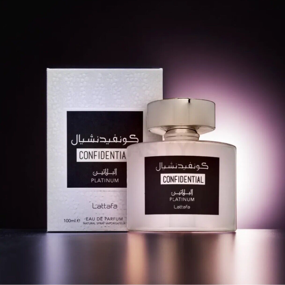 Perfume Lattafa Confidential Platinum Edp 100 Ml Unisex-2