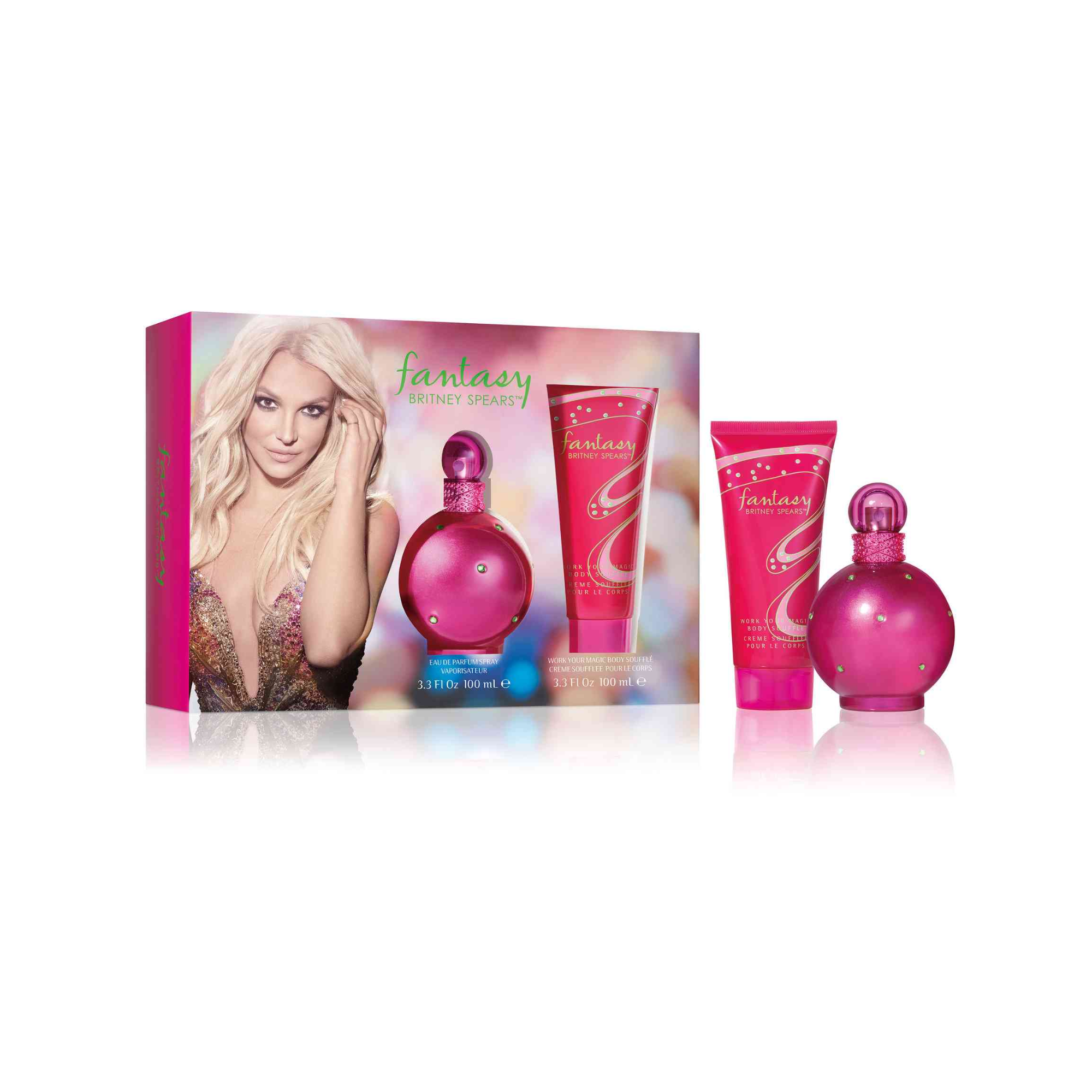 Perfume Britney Spears Fantasy Estuche Edp 100ML + 10ML Bl Mujer-0