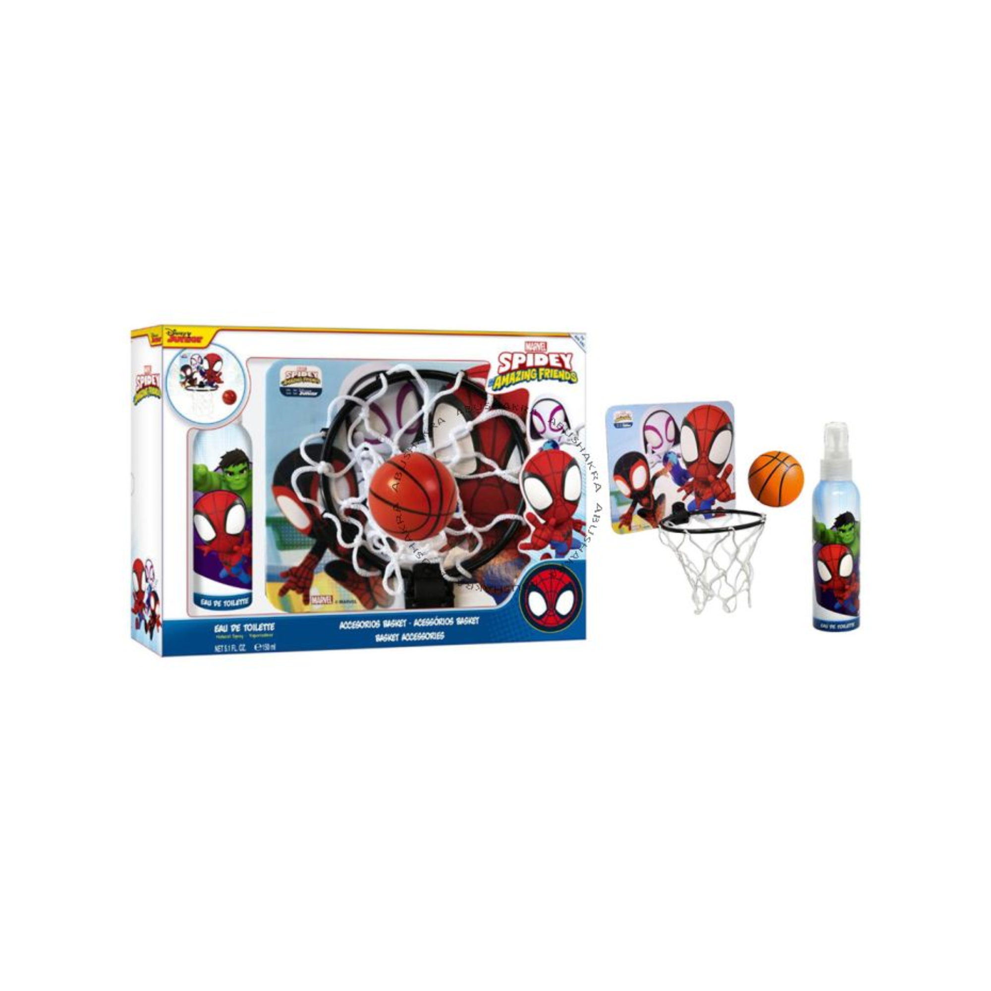 Colonia Spiderman Edt 150 Ml + Basket Accessories Hombre-0
