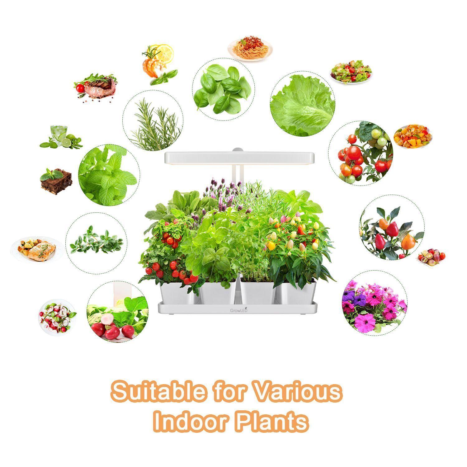 Huerto con luz LED de cultivo indoor Natura-9