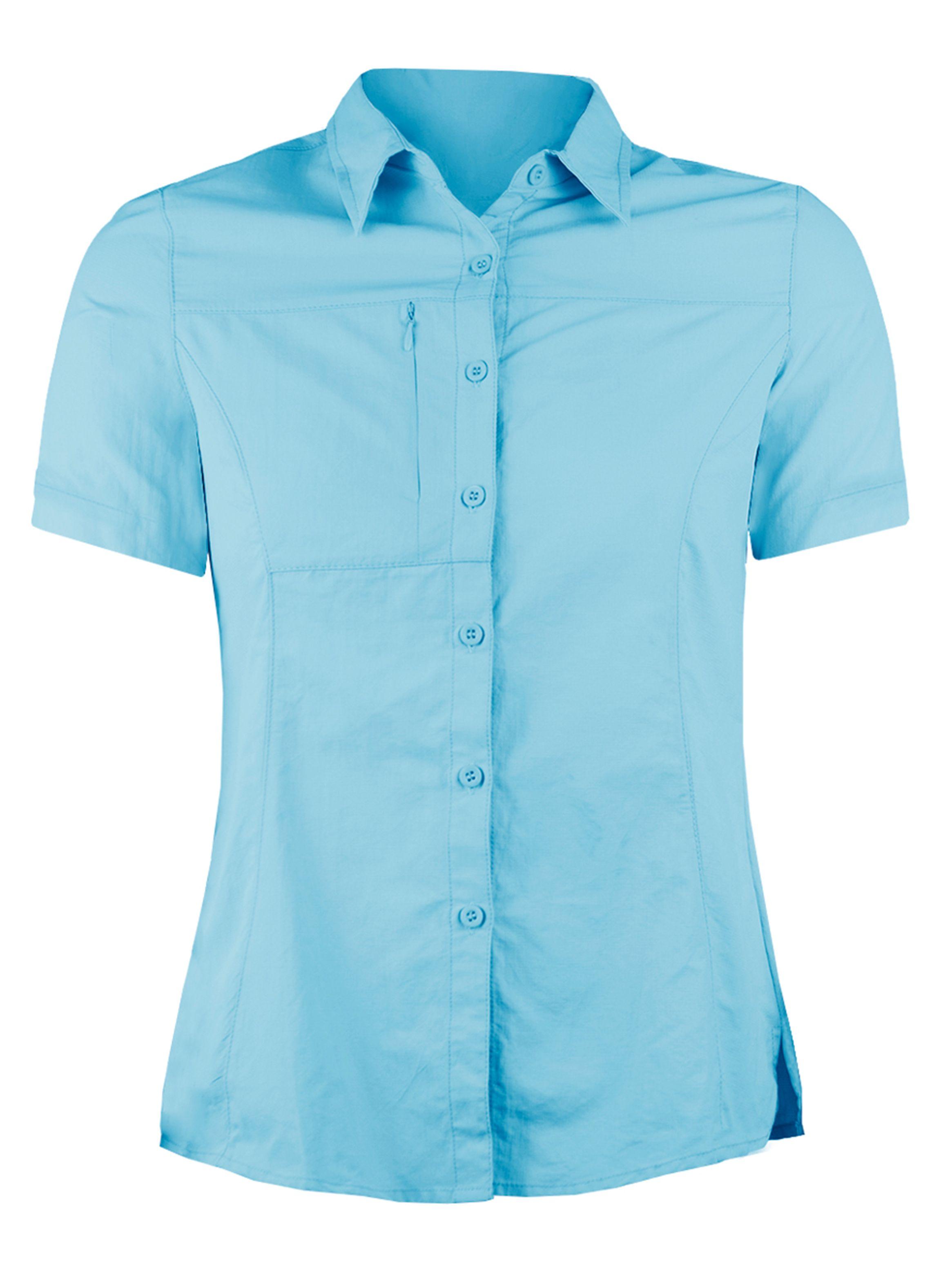 Blusa Trekking Ripstop Manga Corta UPF50 Fénec Mujer-0