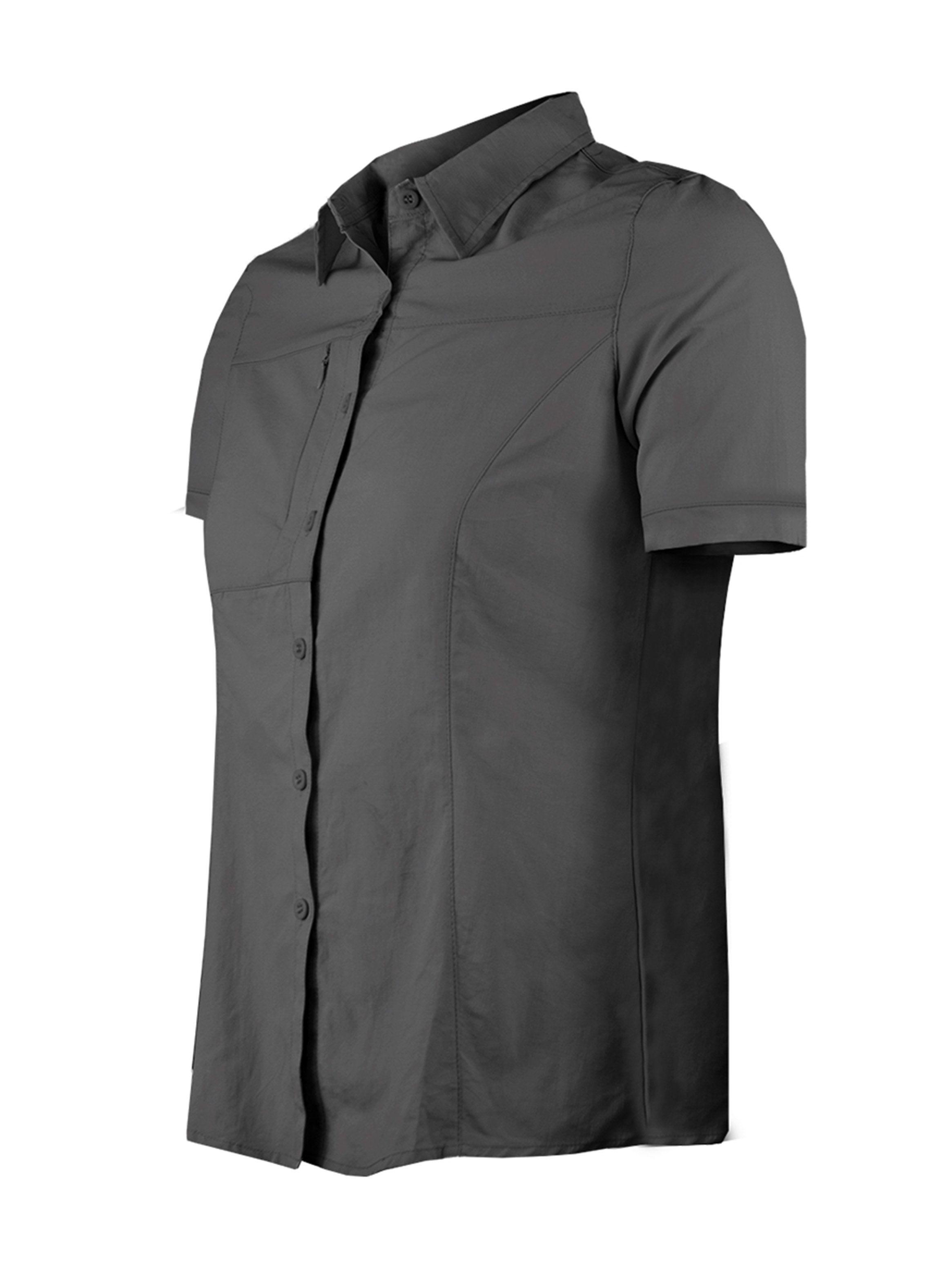 Blusa Trekking Ripstop Manga Corta UPF50 Fénec Mujer-1