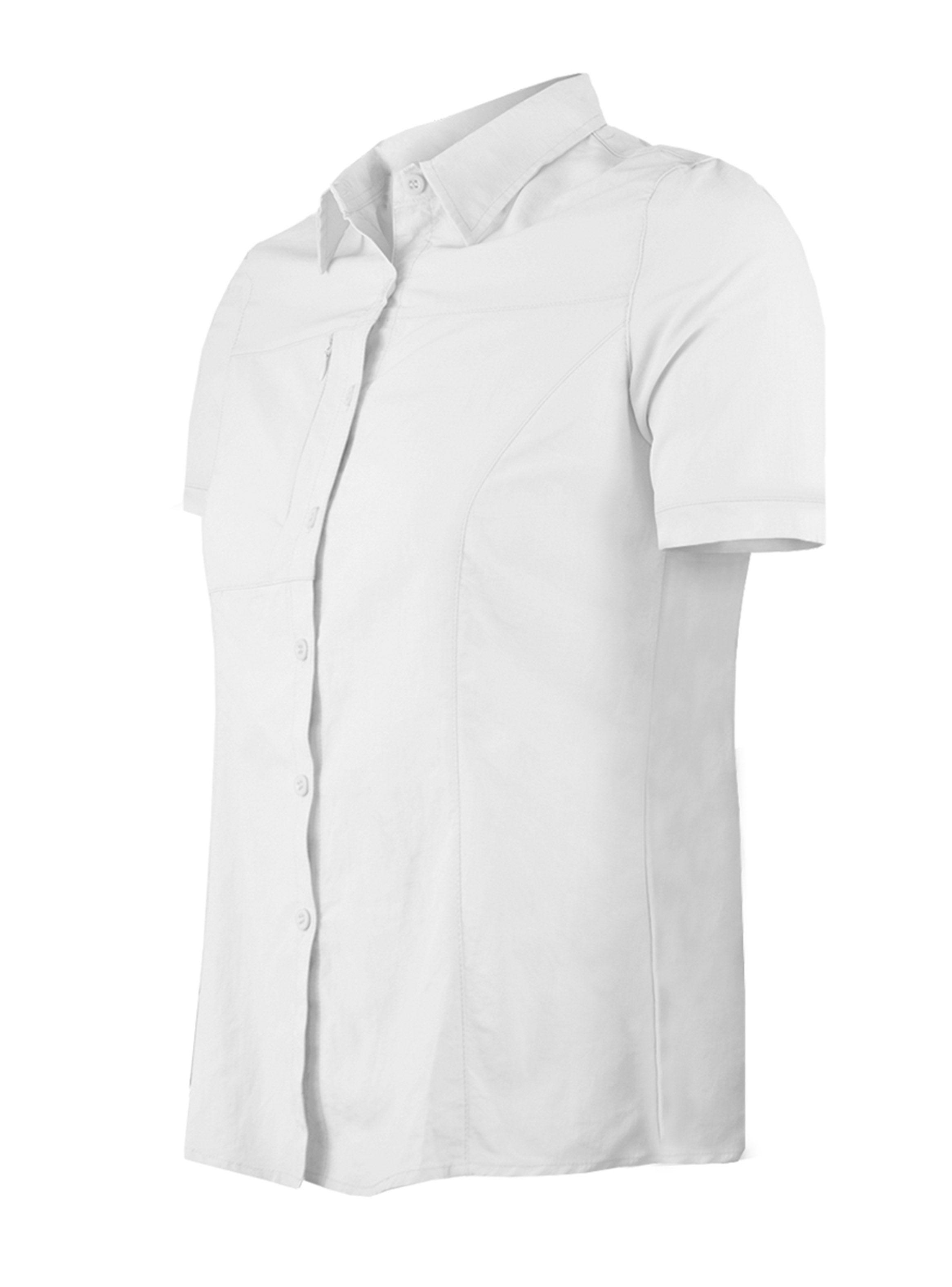 Blusa Trekking Ripstop Manga Corta UPF50 Fénec Mujer-1