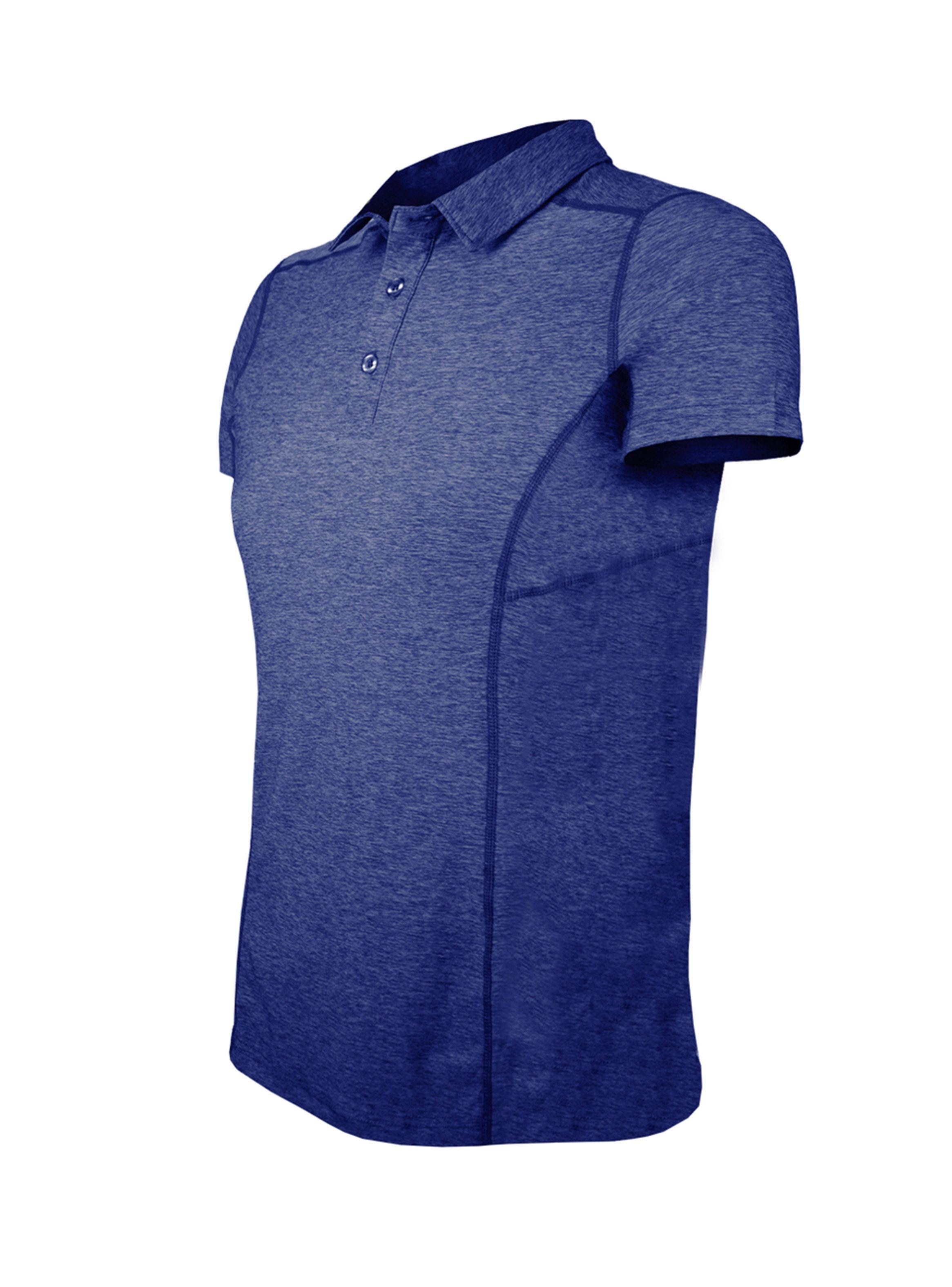 Polera Dry Fit Manga Corta Con Cuello Cape Mujer-1