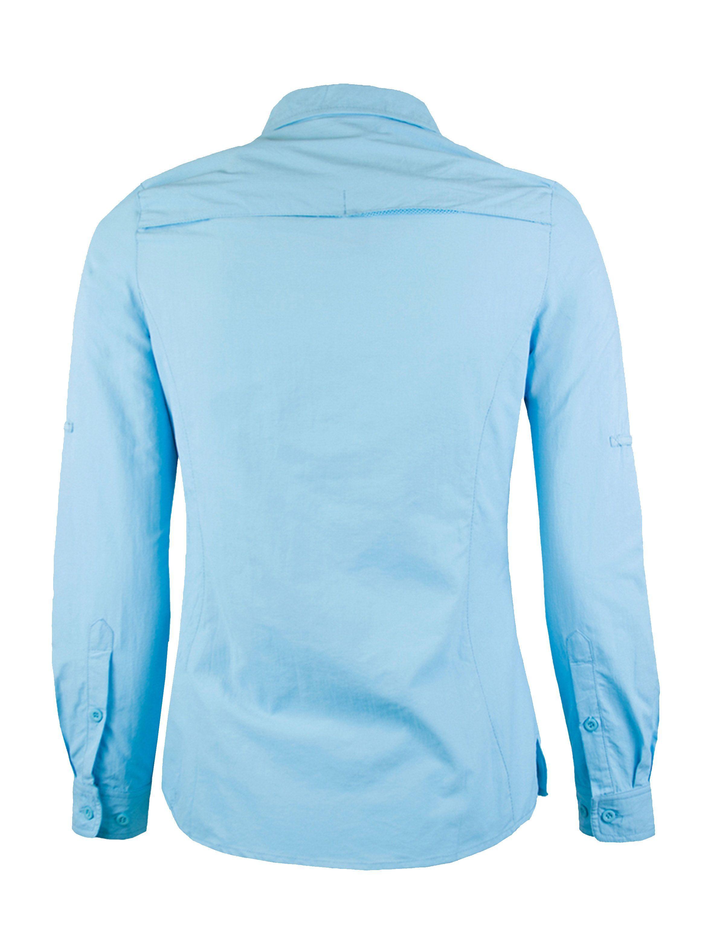Blusa Trekking Ripstop Manga Larga UPF50 Fénec Mujer-2