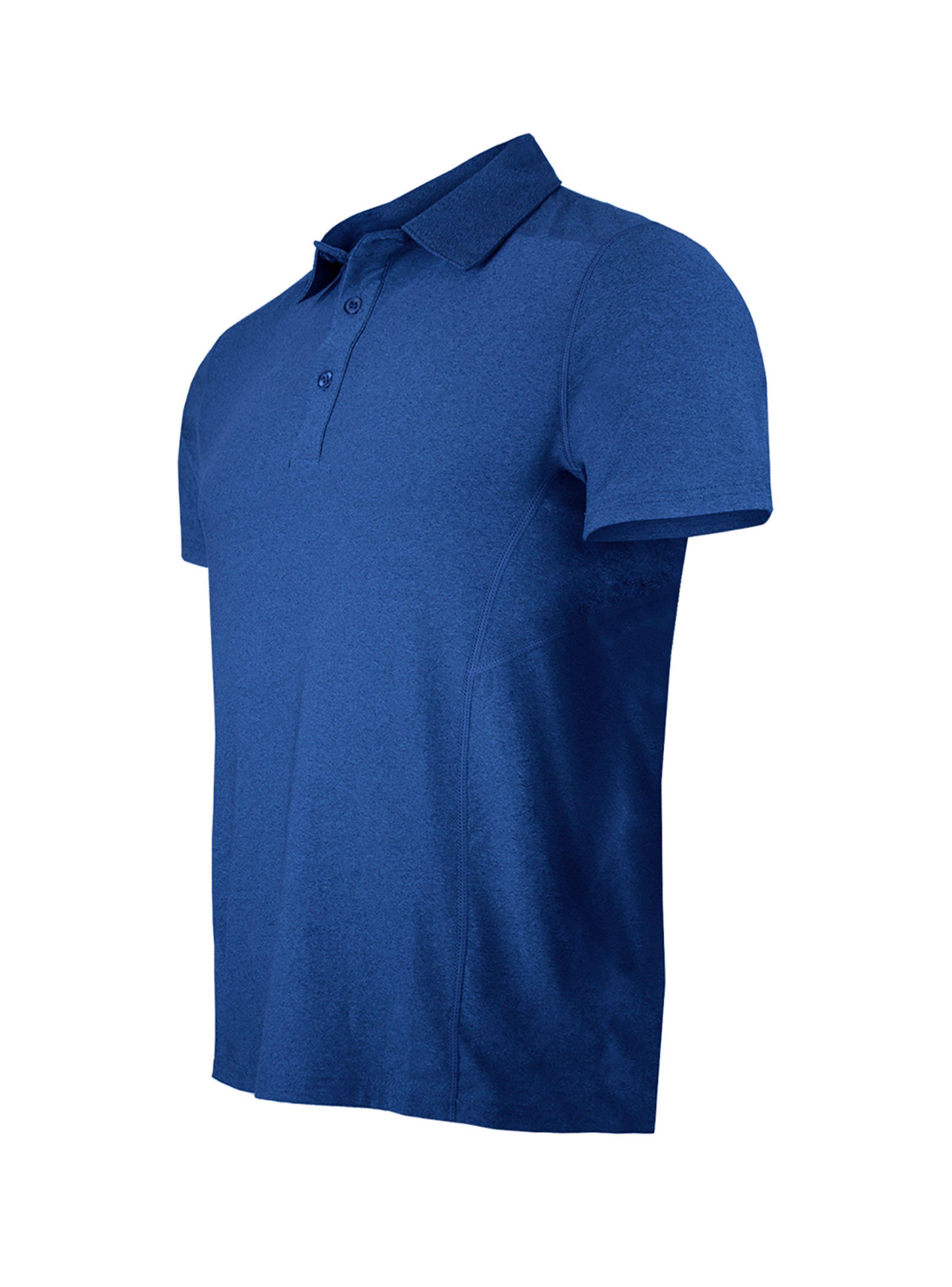 Polera Dry Fit Manga Corta Con Cuello Pale Pro Hombre-1