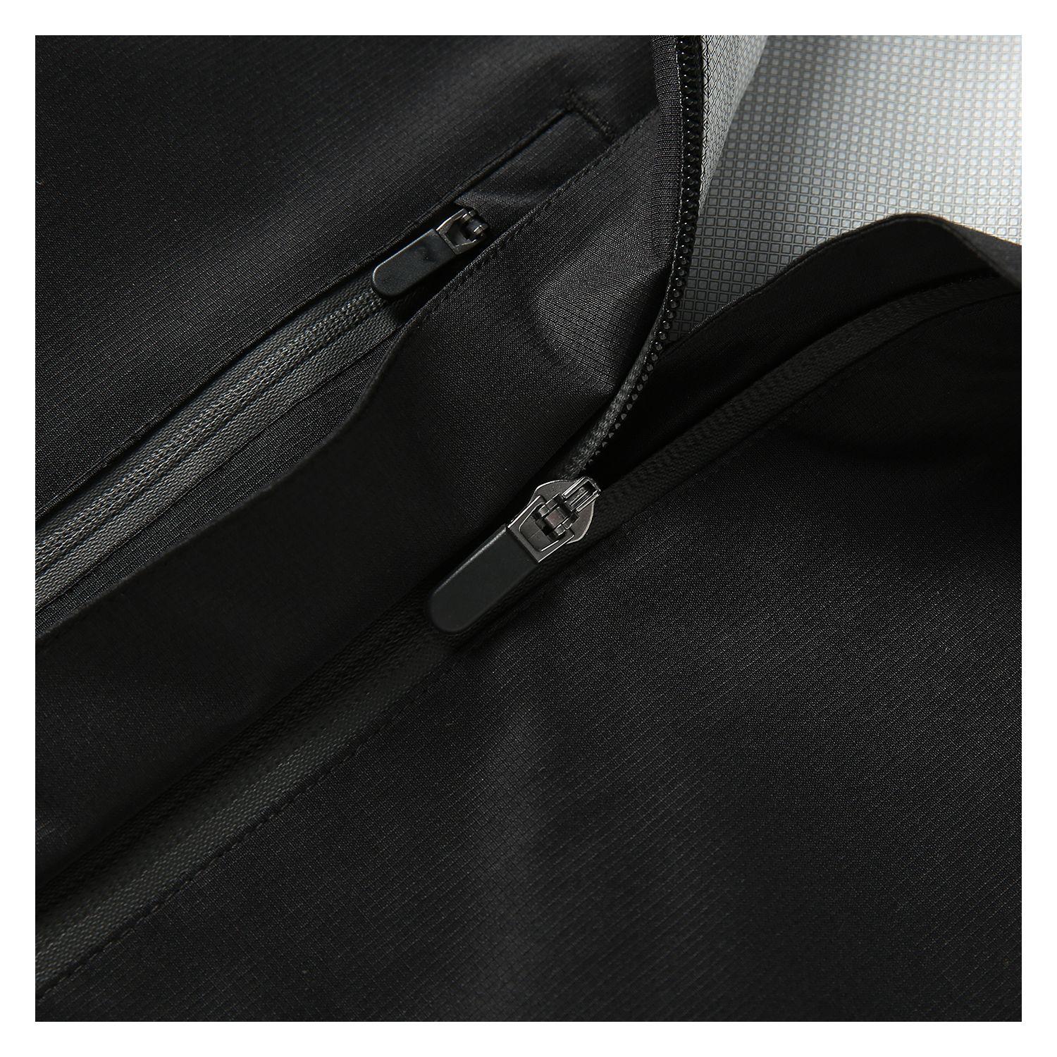 Tercera Capa 100% Impermeable Bengala Negro Hombre-3