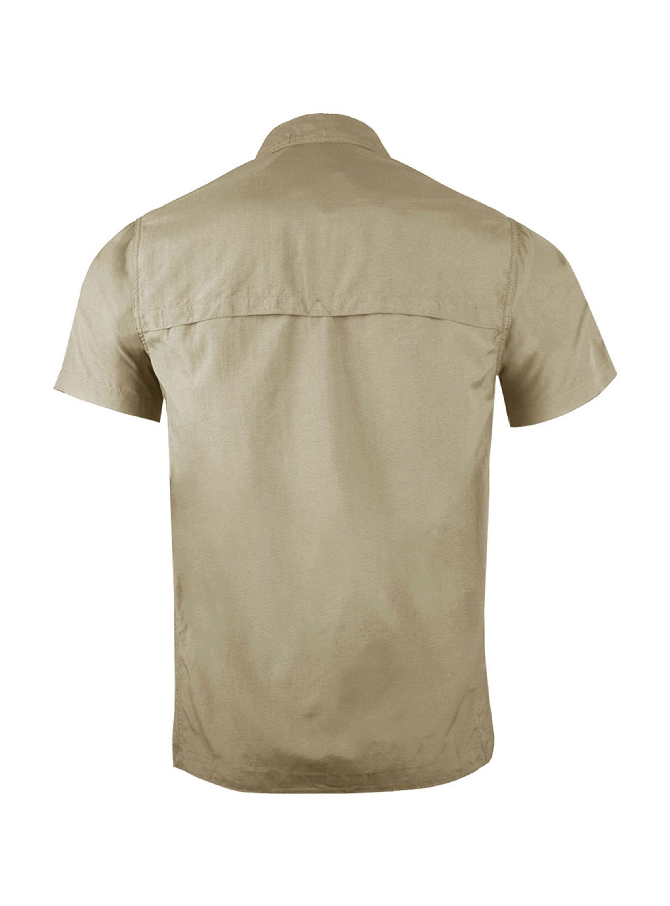 Camisa Trekking Ripstop Manga Corta UPF50 Fénec Hombre-1