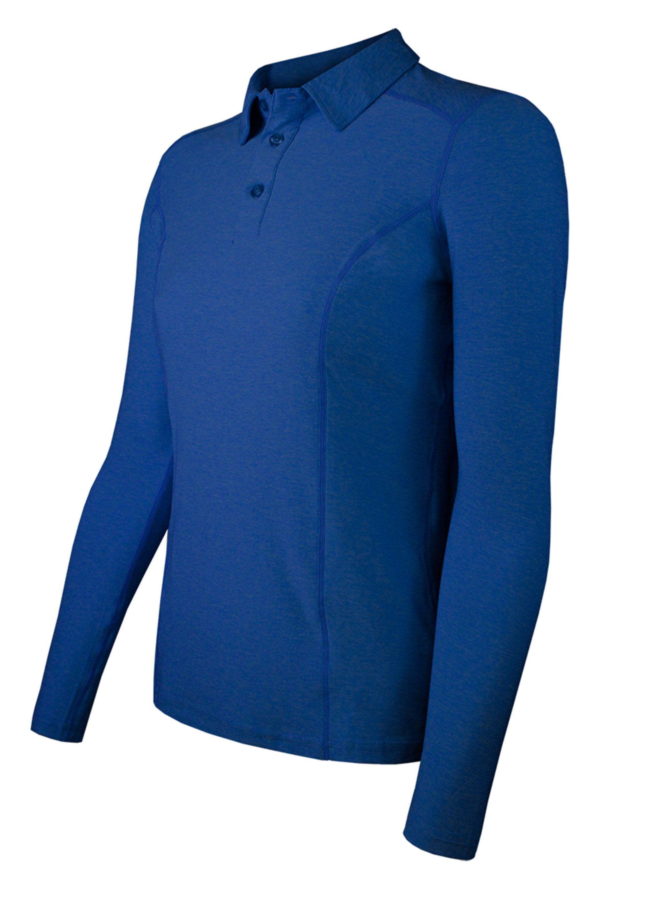 Polera Dry Fit Manga Larga Con Cuello Pale Mujer-1