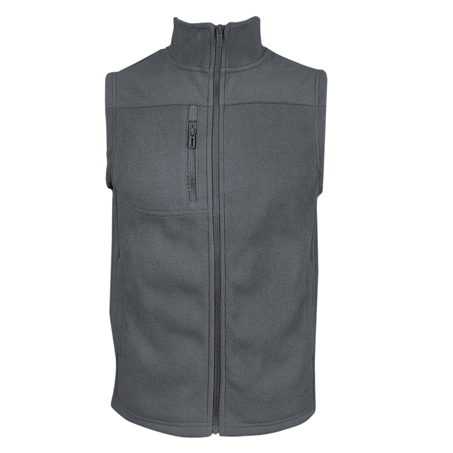 Chaleco Micropolar Liso Chilla Hombre-0
