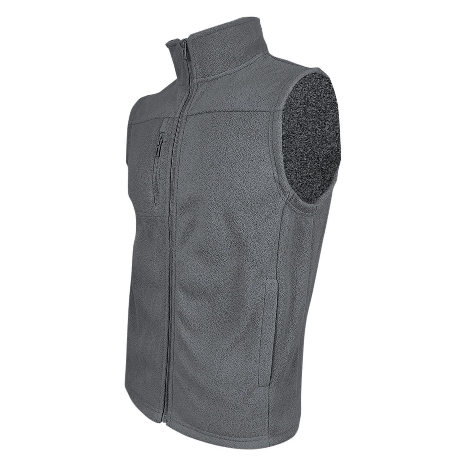 Chaleco Micropolar Liso Chilla Hombre-1