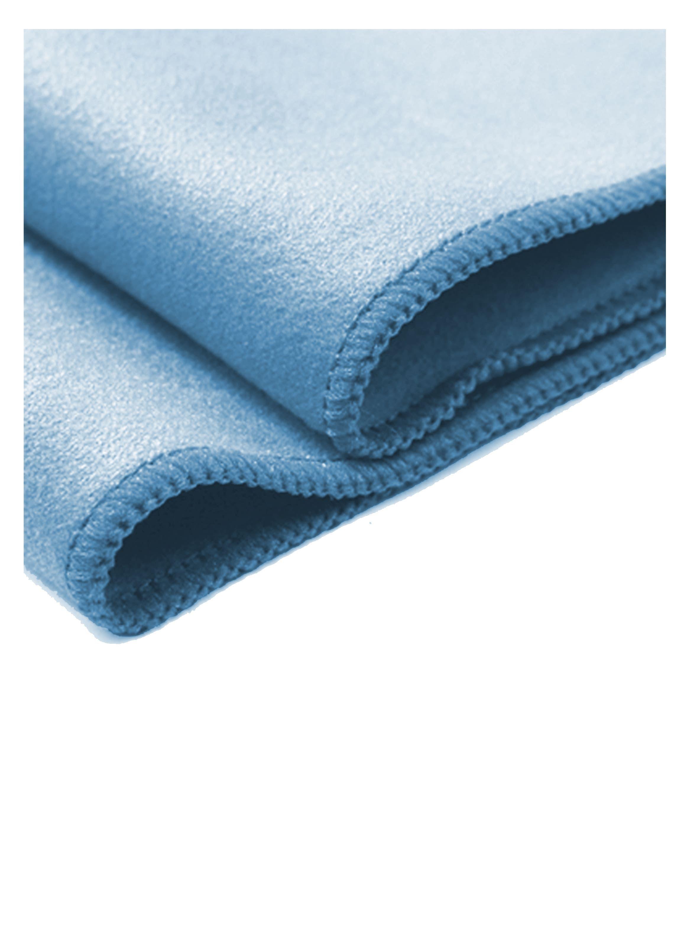 Toalla Microfibra Secado Rápido 138x68 Celeste Unisex-2