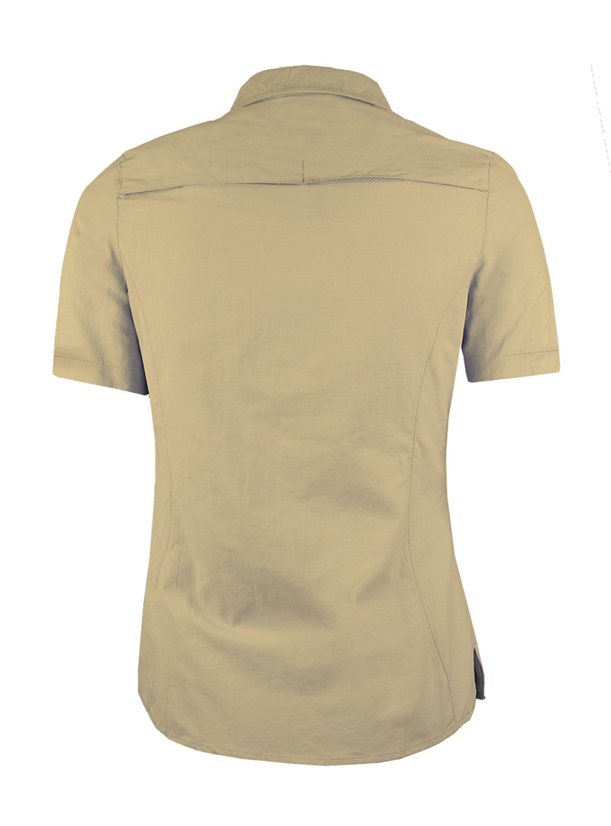 Blusa Trekking Ripstop Manga Corta UPF50 Fénec Mujer-2