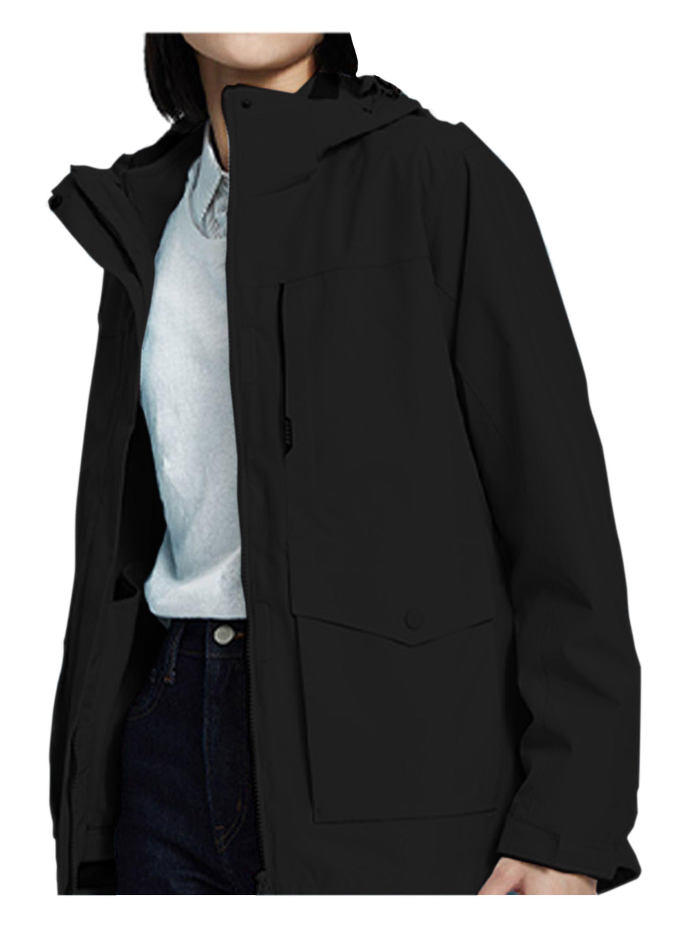 Cortaviento Impermeable Urbano Bengala Mujer-1