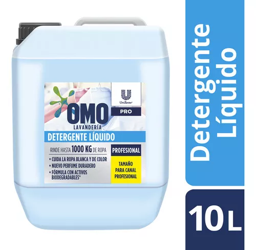 Omo Detergente Líquido Lavandería Profesional 10L-0