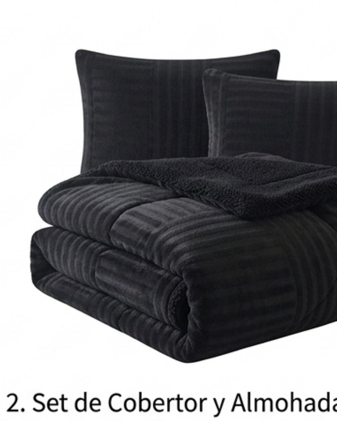 Cobertor de Invierno "Pelo de Leche" - Máxima Suavidad y Calidez 2P  TF -2