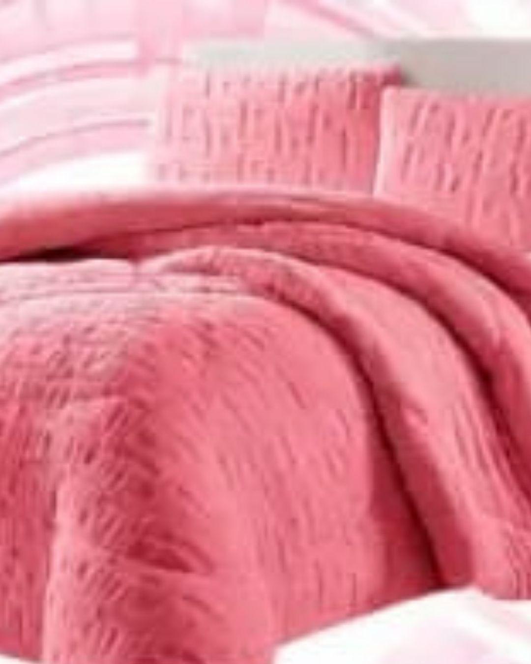 Cobertores elegantes de invierno texturizado con chiporro KING TF.-2