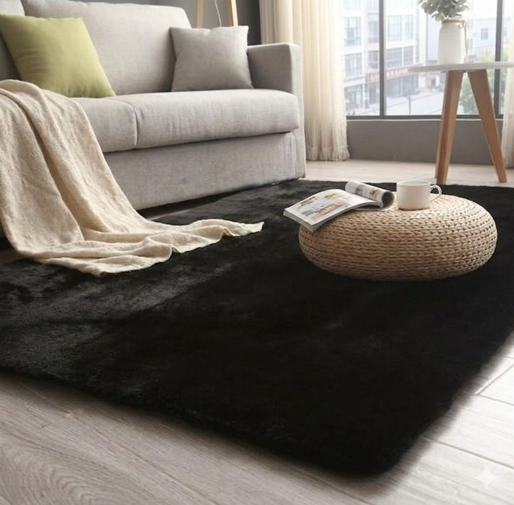 Alfombras Peludas Premium - 180x200 cm - Extra Suave RS-2