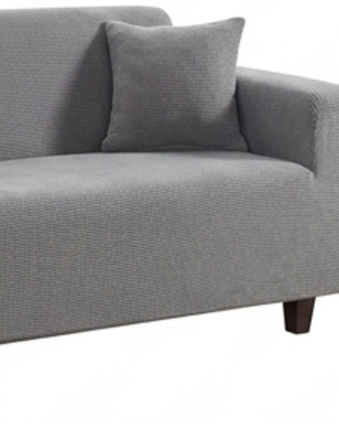Funda Cubre Sillón 3 Cuerpos - Diseño Texturizado Cuadrillé RS.-4