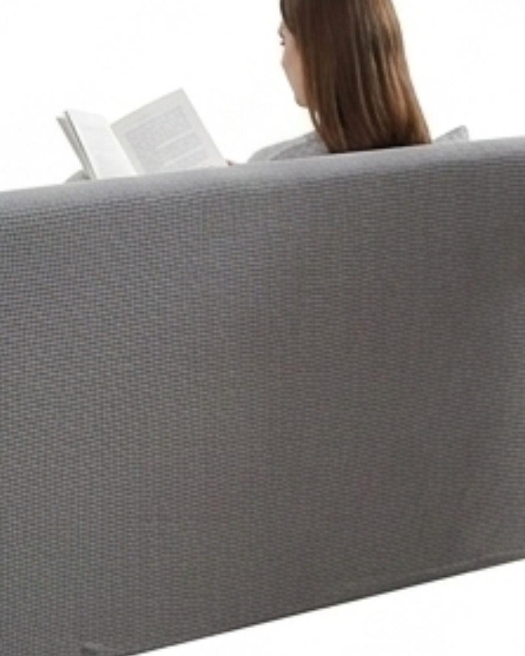 Funda Cubre Sillón 3 Cuerpos - Diseño Texturizado Cuadrillé RS.-3