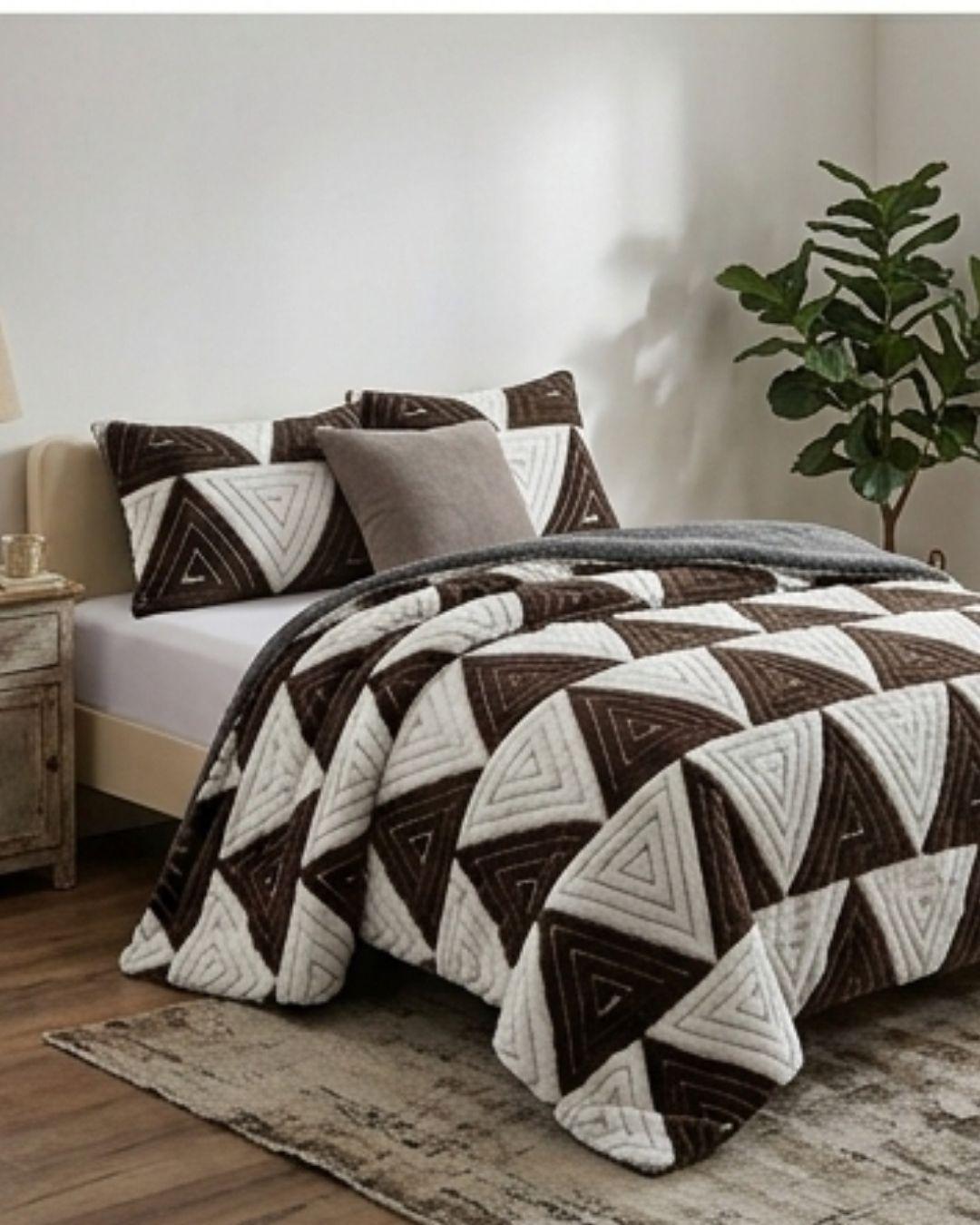 Cobertores de Jacquard cutting. KING-TF.-3