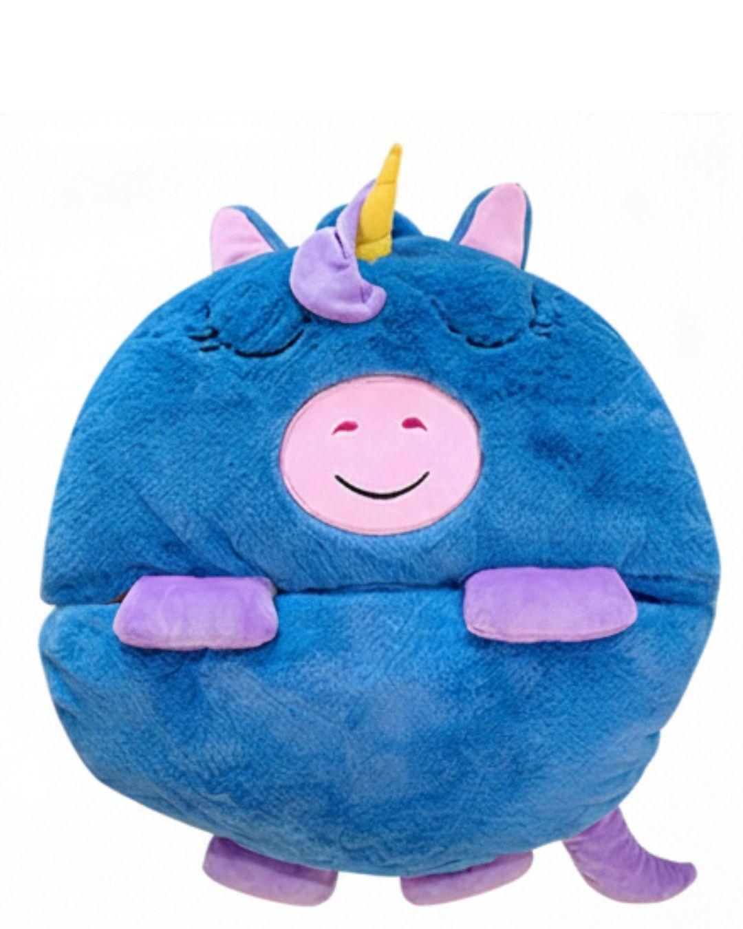 Saco Para Dormir Infantil-Unicornio AzulTF-2
