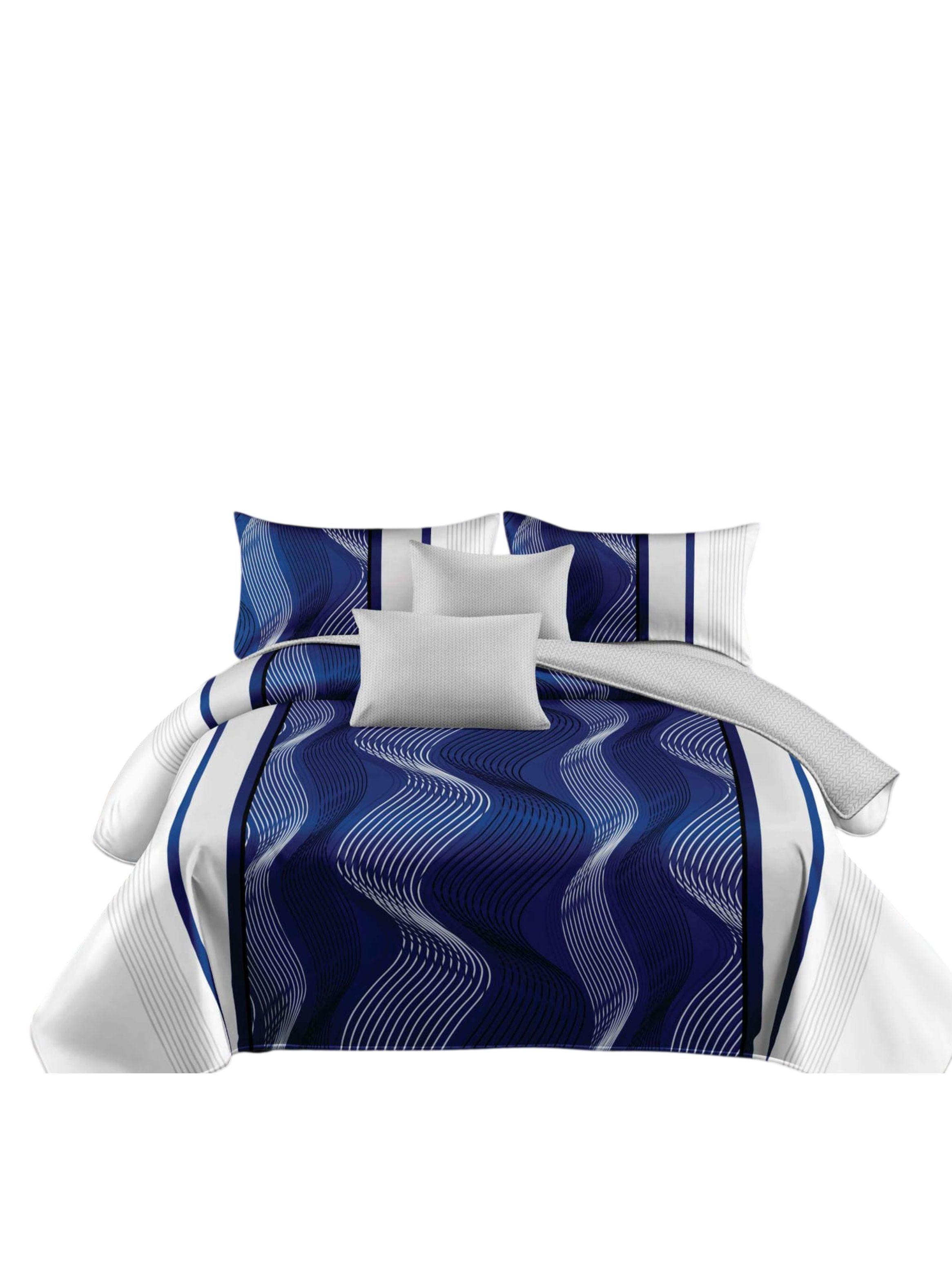 Cubrecama Quilt - Diseño Moderno. - 2 Plazas TF.-0