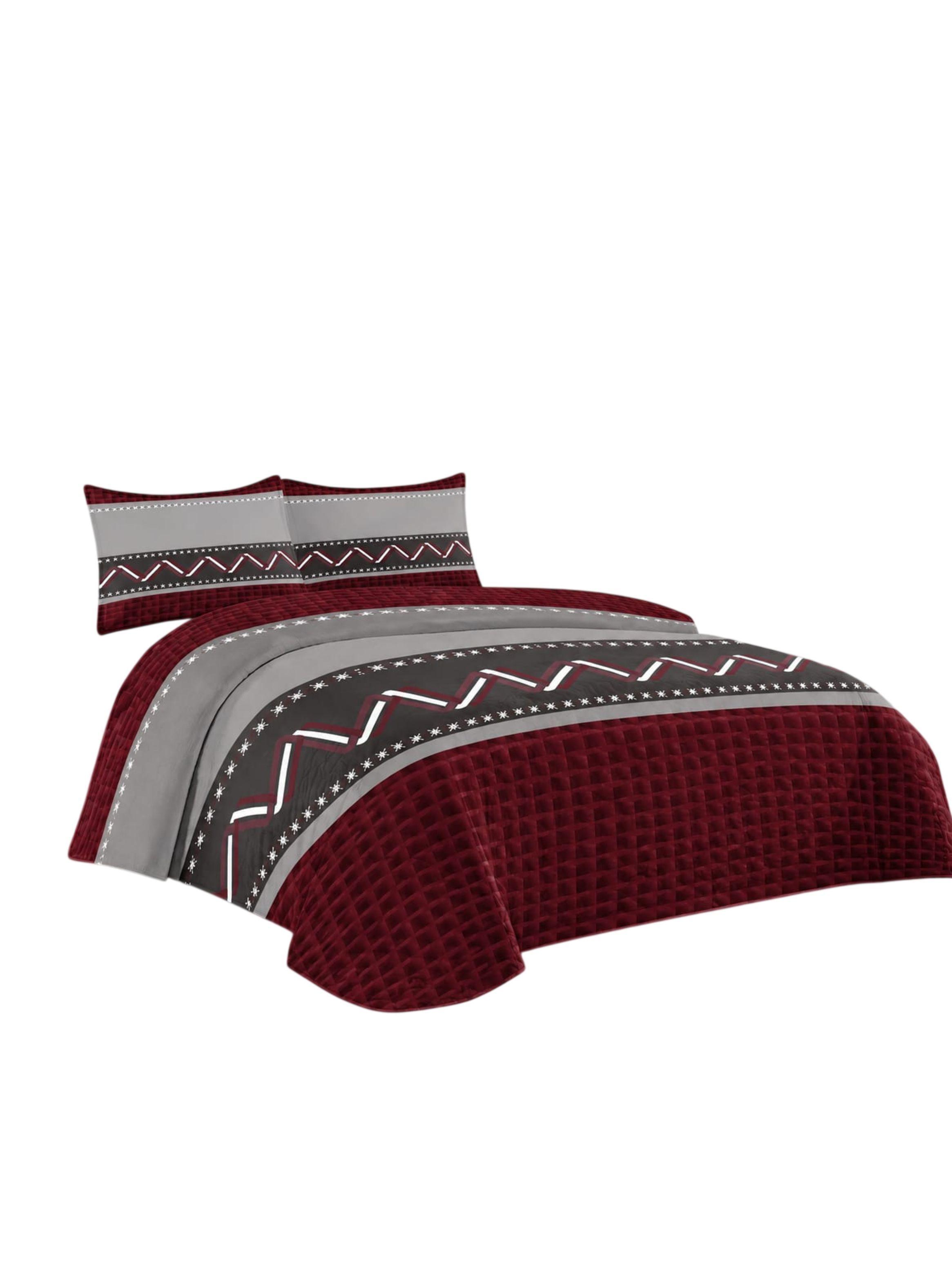 Cubrecama Quilt - Diseño Moderno. - 2 Plazas TF.-0