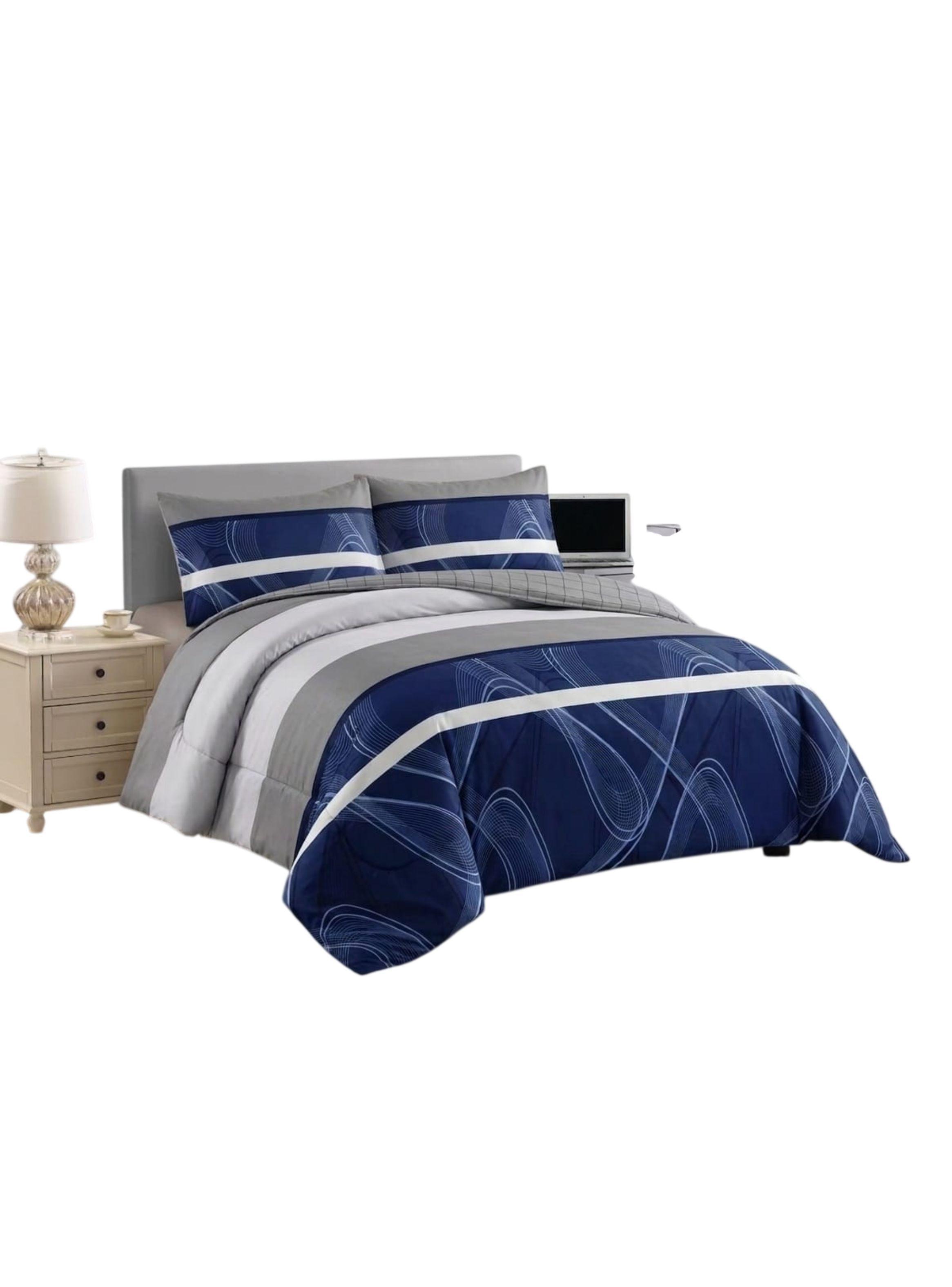 Cubrecama Quilt - Diseño Moderno. - 2 Plazas TF.-0