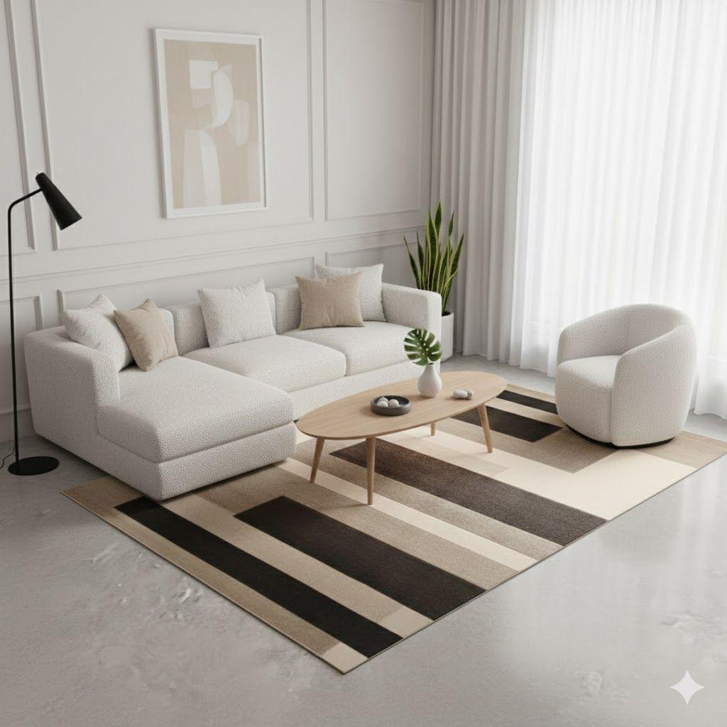 ALFOMBRA PARA LIVING 160X200 CM LABERINTO Z-22 WM-2