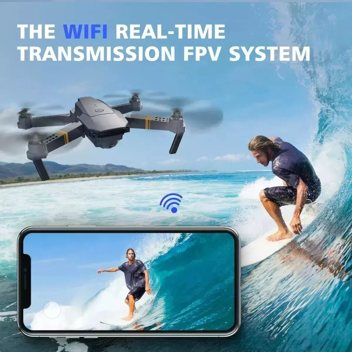 Drone 4k Profesional Dual Cámara Wifi Fpv-3
