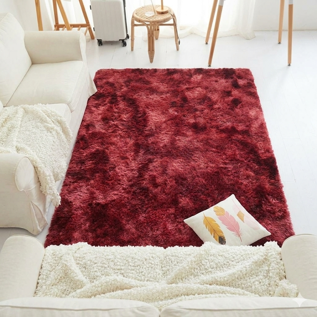 Alfombras Peludas Premium - 180x200 cm - Extra Suave RS.-2