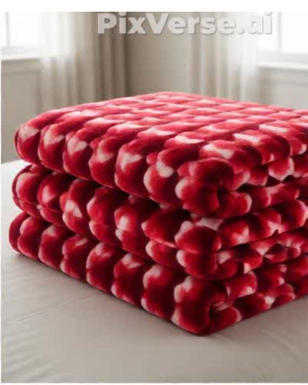 Cobertor de Invierno Premium - Diseño,Piel de Conejo Sintetica 2P TF-2