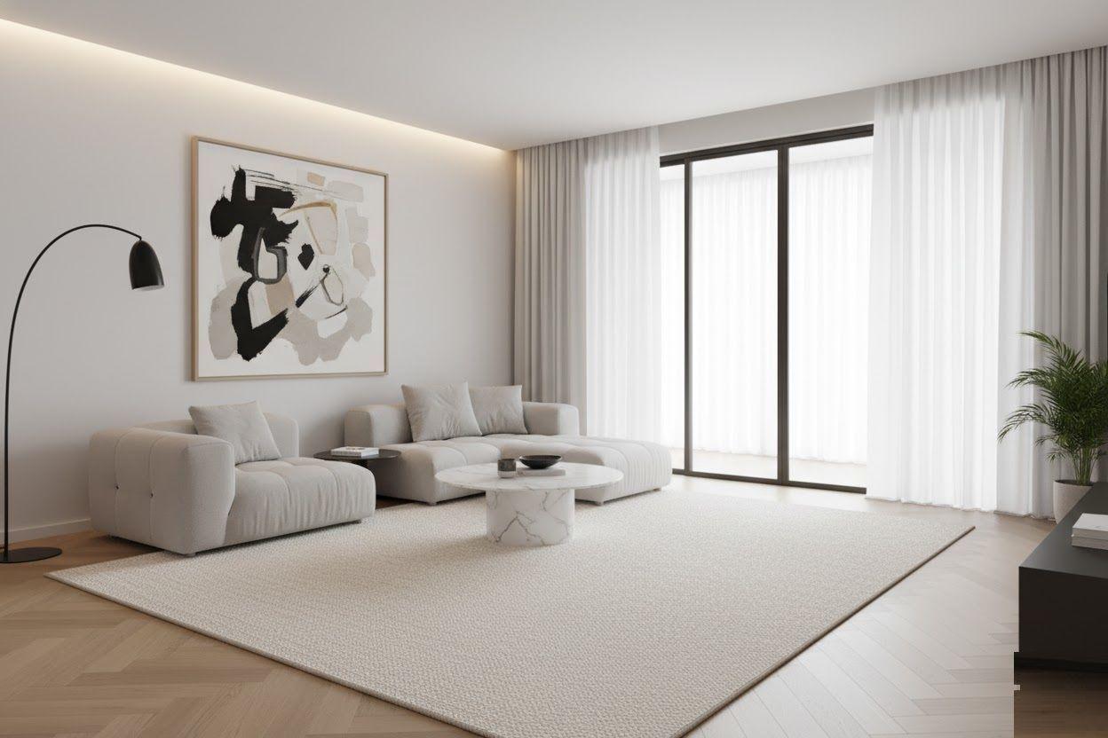 Alfombra Decorativa Modelo Piña – Elegancia y Confort (160 x 200 cm) WM-1