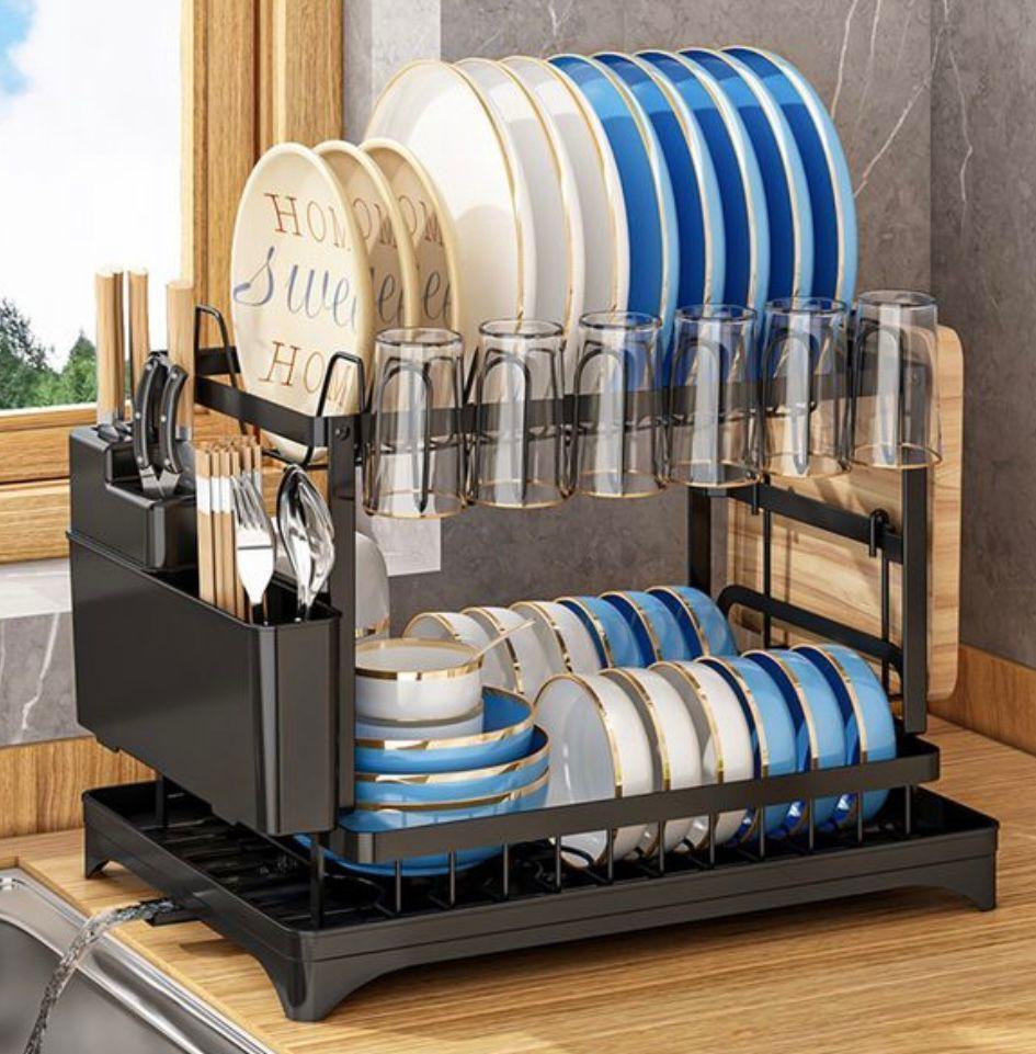 Escurridor de Platos Multinivel Premium - Organización y Estilo  WM-2