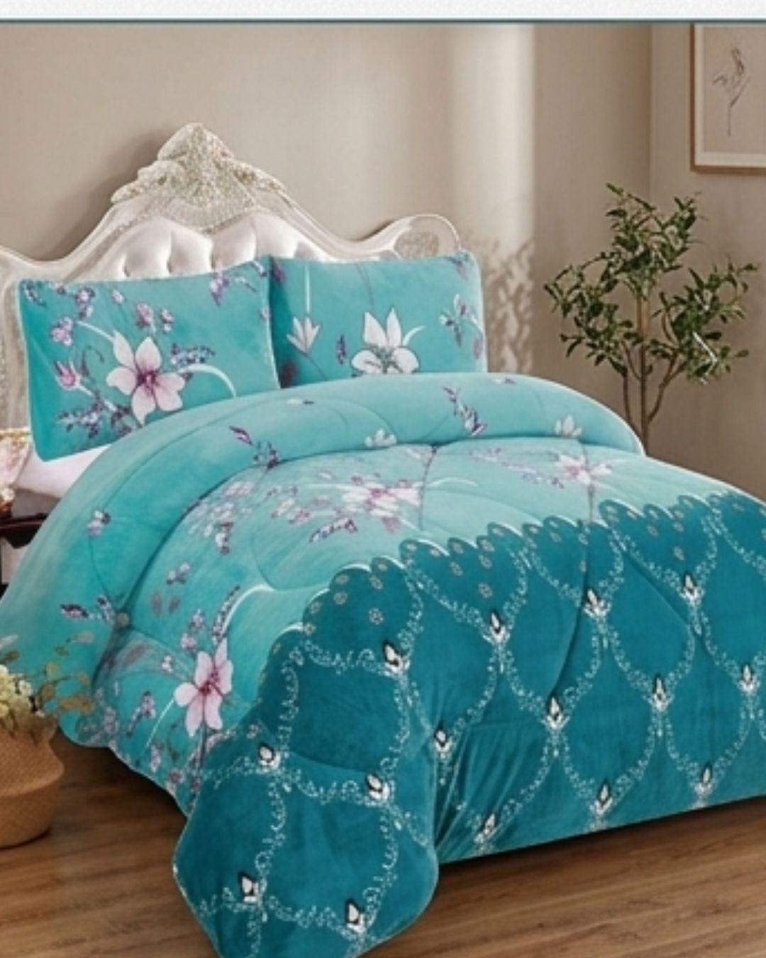 Cobertor de Polar con Chiporro Con Diseño - 2 Plazas (Extra Grande) WM-3