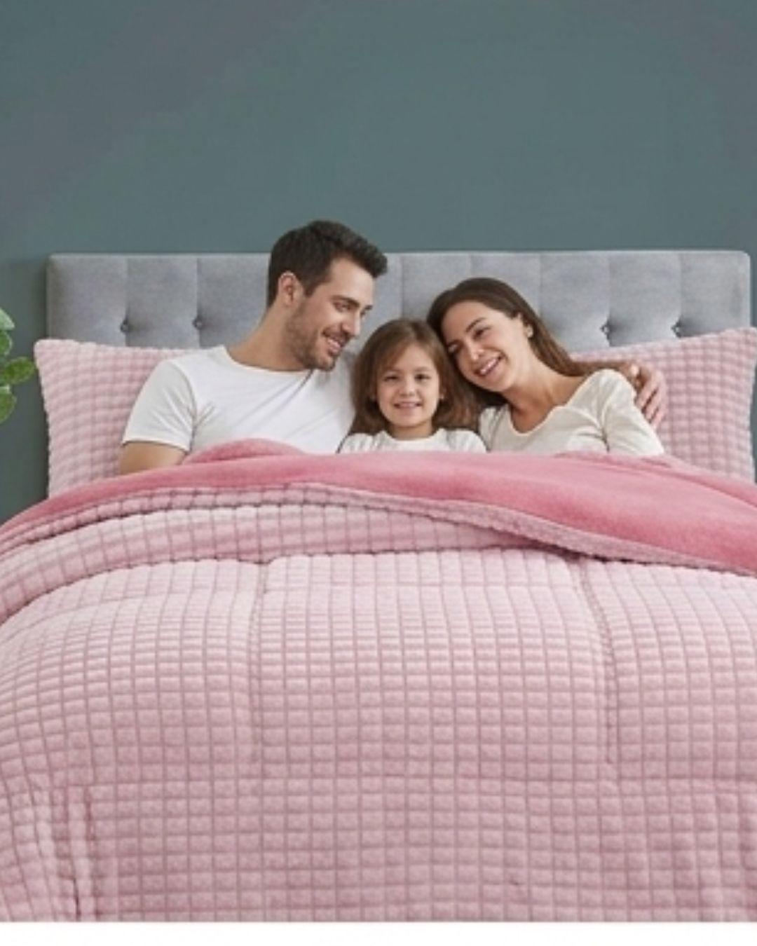 Cobertor Invierno Piel de Ovejo Premium 2PLAZAS GSOL-2