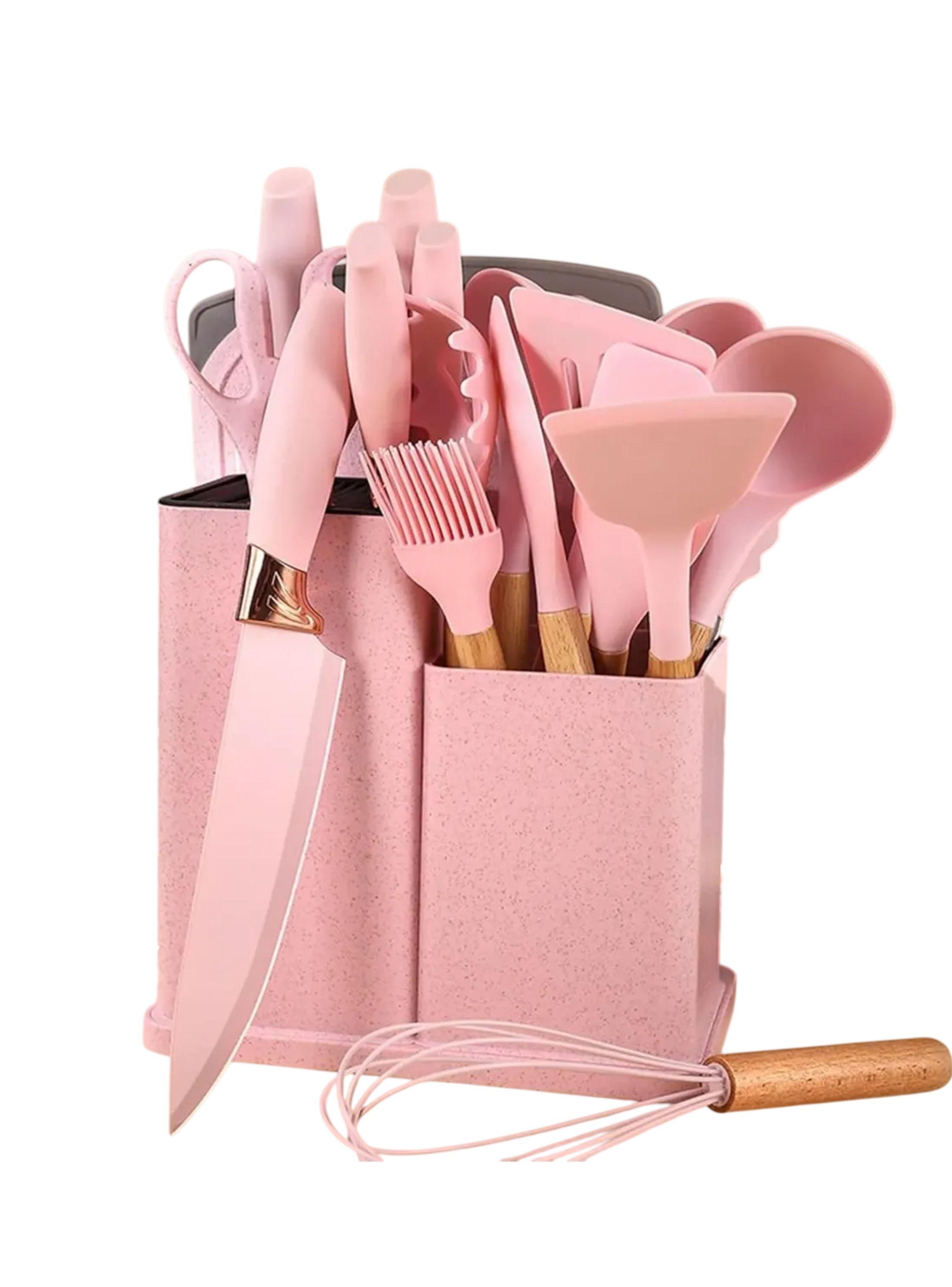 Utensilios De Cocina De Silicona Antiadherente De 19 Piezas -0