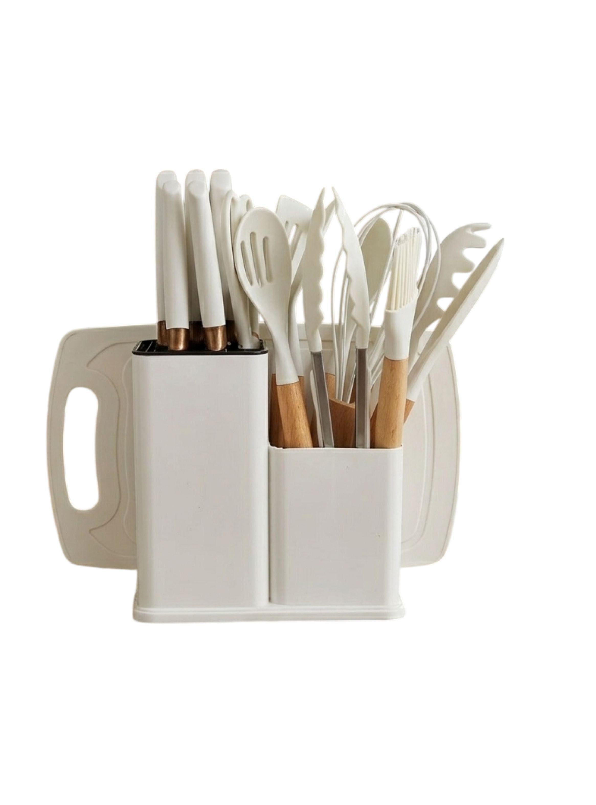 Utensilios De Cocina De Silicona Antiadherente De 19 Piezas -0