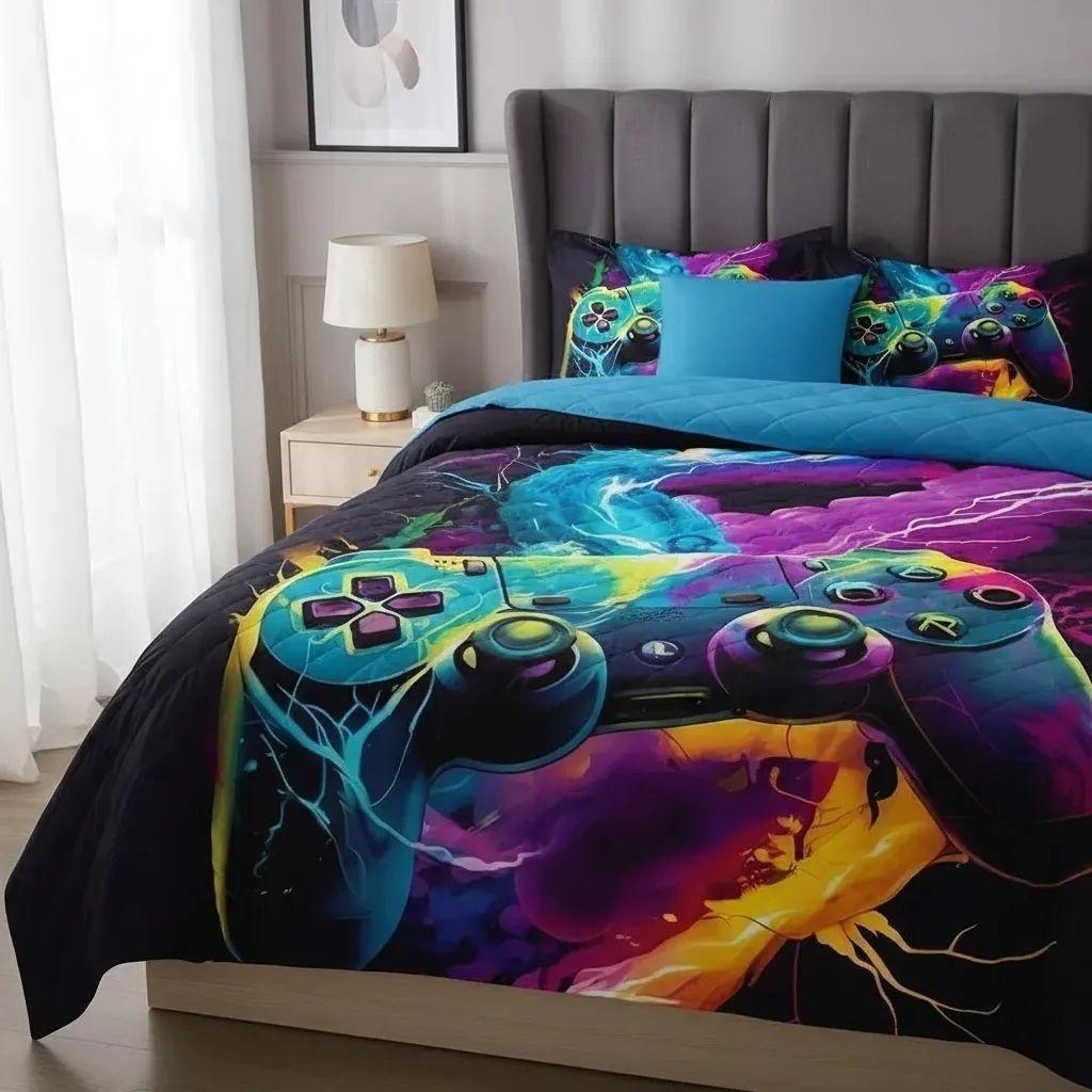 Cubrecama De Verano Quilt Estampado Diseños Juveniles TF-2