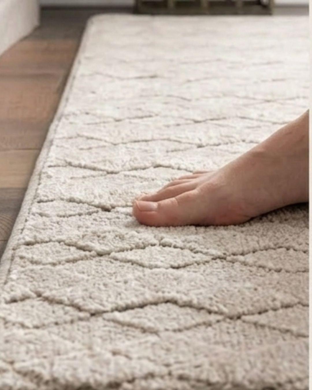 Alfombra de Pasillo Texturizada - Diseño Moderno (60 x 200 cm). CSM-4