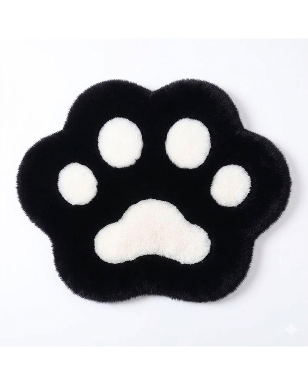Alfombra Peluda Forma de Patita 70x80– Suavidad y Estilo para tu Hogar TF-0