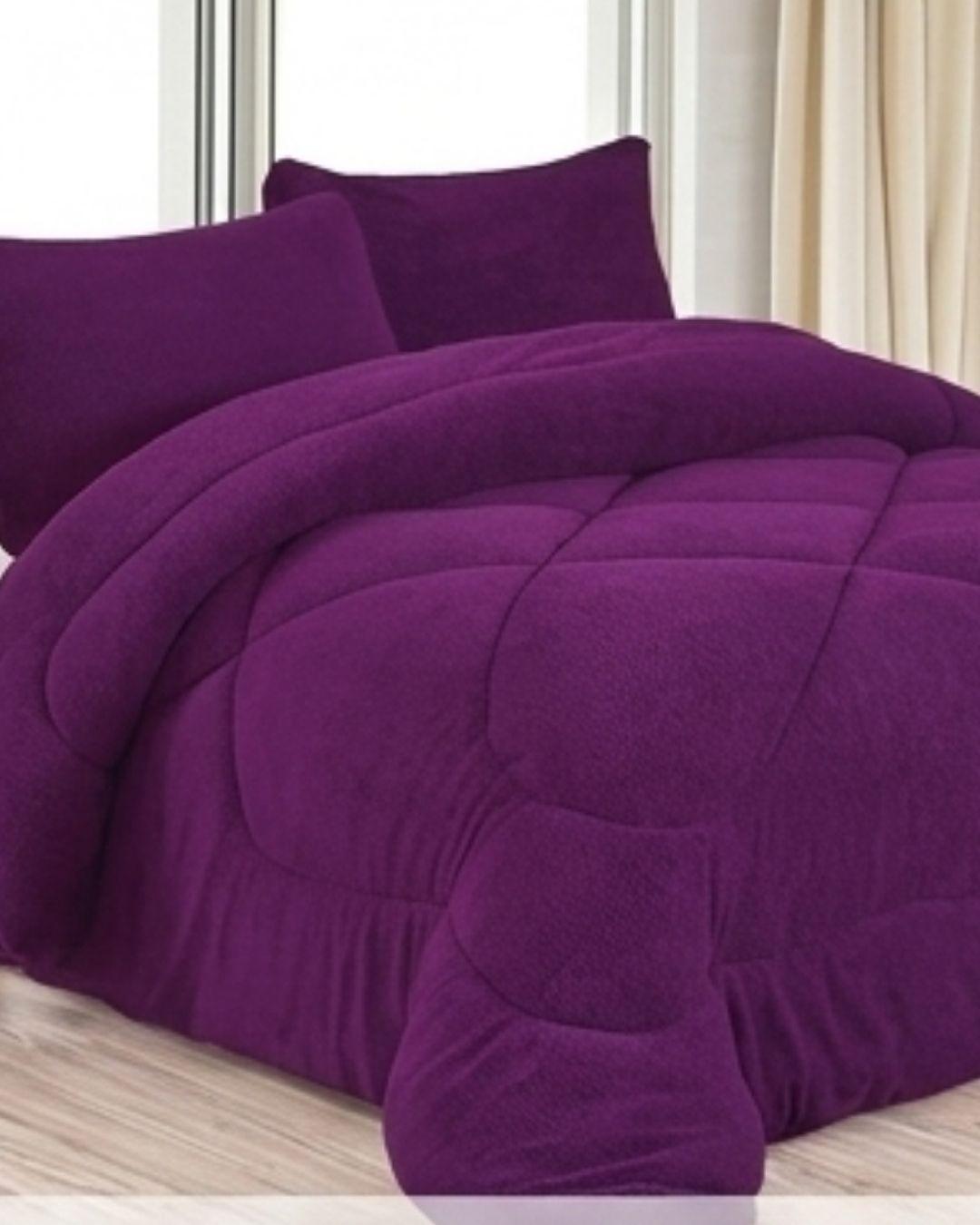 Cobertor de Invierno Premium - Chiporro Liso (2 Plazas) RS.-2
